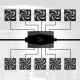 Arctic 10 Port PWM Case Fan Hub with SATA Power Arctic 10 Port PWM Case Fan Hub with SATA Power