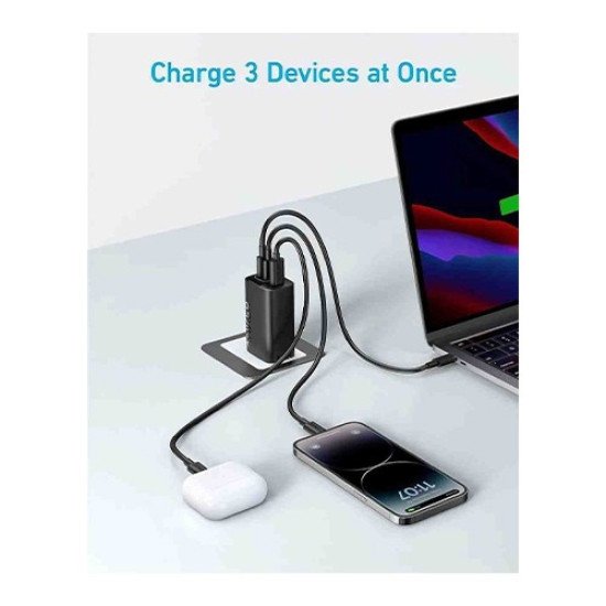 Anker 336 67W Three Port PD Adapter (White)