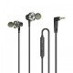 Awei Z1 Dual Driver 3.5mm Wired Sports Earphone Awei Z1 Dual Driver 3.5mm Wired Sports Earphone