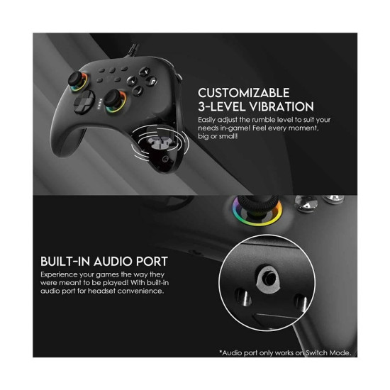 Fantech EOS LITE GP15L Wired Black Gaming Controller