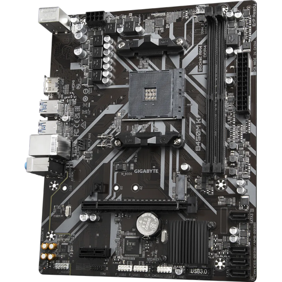 GIGABYTE B450M K AMD AM4 Micro ATX Motherboard 