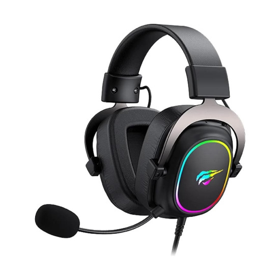 Havit HV-H2002P Over-Ear Wired Black+Ochre Gaming Headphone