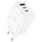 Hoco C126A (1*Type A+2*Type C) Charging Adapter (40W)