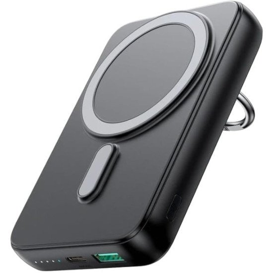Joyroom JR-W050 20W 10000mah Magnetic Wireless Power Bank with Ring Holder