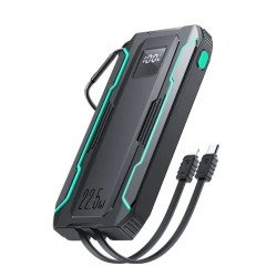 Joyroom JR-L017 10000mAh 22.5W Power Bank with Dual Cables Joyroom JR-L017 10000mAh 22.5W Power Bank with Dual Cables