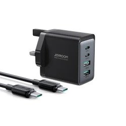 Joyroom JR-TCG02 GaN Ultra 4 in 1 67W Fast Charger With 100W Type-C Cable Joyroom JR-TCG02 GaN Ultra 4 in 1 67W Fast Charger With 100W Type-C Cable