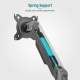 Kaloc DS120 Adjustable Single Monitor Arm Kaloc DS120 Adjustable Single Monitor Arm