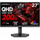 KOORUI G2721P 27-inch IPS QHD 200Hz Fast IPS 1ms HDR400 Gaming Monitor KOORUI G2721P 27-inch IPS QHD 200Hz Fast IPS 1ms HDR400 Gaming Monitor