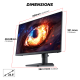 KOORUI FHD 1ms G2511E 24.5-Inch 320Hz IPS Gaming Monitor
