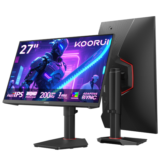 KOORUI G2722P Fast IPS WQHD 27-inch 200Hz Gaming Monitor