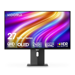 KOORUI S2721XO 27-Inch OLED Screen QHD 0.03ms Monitor KOORUI S2721XO 27-Inch OLED Screen QHD 0.03ms Monitor