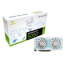 Manli Polar Fox GeForce RTX 5050 OC 8GB GDDR6 Graphics Card Manli Polar Fox GeForce RTX 5050 OC 8GB GDDR6 Graphics Card