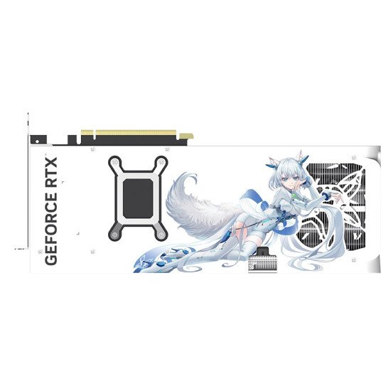 Manli Polar Fox GeForce RTX 5080 OC 16GB GDDR7 Graphics Card