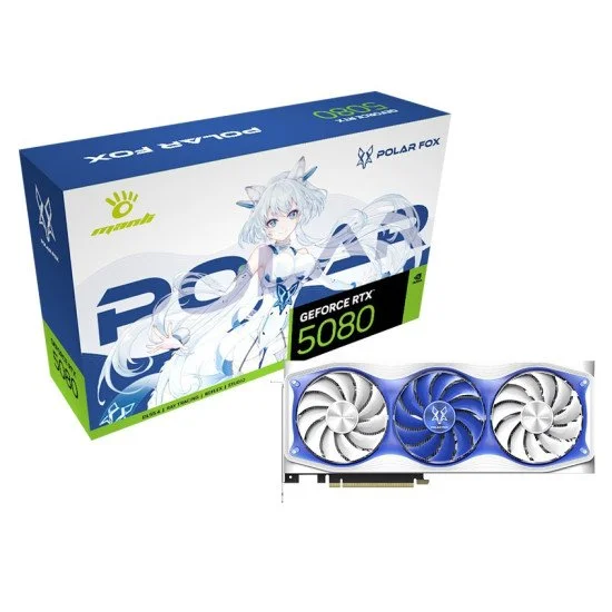 Manli Polar Fox GeForce RTX 5080 OC 16GB GDDR7 Graphics Card price