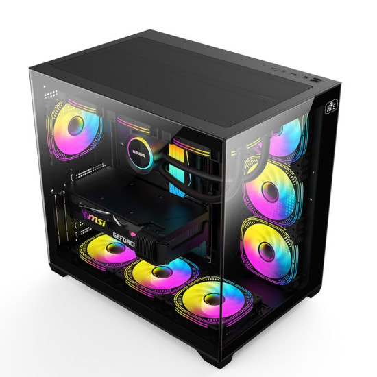 T-Wolf City Ranger X7 ARGB Mid-Tower ATX Gaming Case