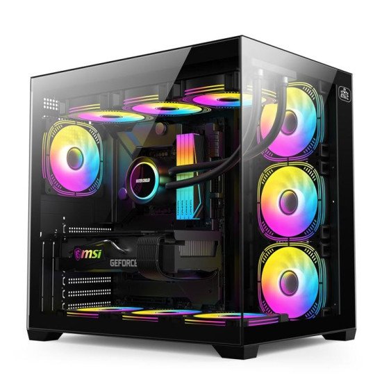 T-Wolf City Ranger X7 ARGB Mid-Tower ATX Gaming Case
