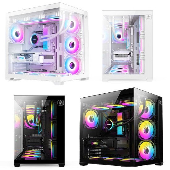 T-Wolf City Ranger X7 ARGB Mid-Tower ATX Gaming Case