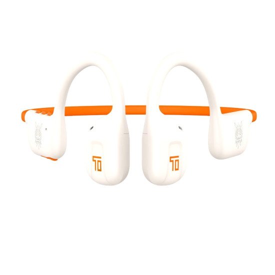 Onikuma T37 Wireless Earphone White Orange