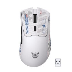 ONIKUMA DM01 Lightweight Ergonomic Low Latency High-Resolution DIY Custom Stickers Wireless Mouse
