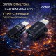 ONTEN (OTN-LT106) LIGHTNING MALE TO TYPE C FEMALE OTG MINI CONVERTER