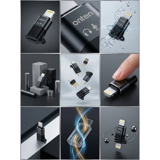 ONTEN (OTN-LT106) LIGHTNING MALE TO TYPE C FEMALE OTG MINI CONVERTER