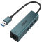 ONTEN (OTN-5221) USB 3.0 to 3-Port Hub with Fast Ethernet Adapter