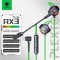 Plextone RX3 Plus USB Type C RGB Gaming Earphones Bass Wired In-Ear Headset with Dual Mic