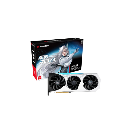 PowerColor Hellhound AMD Radeon™ RX 9070 XT 16GB GDDR6 Reva Edition PowerColor Hellhound AMD Radeon™ RX 9070 XT 16GB GDDR6 Reva Edition