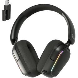 RK ROYAL KLUDGE HG101 Tri-mode Headphones with Foldable Microphone 