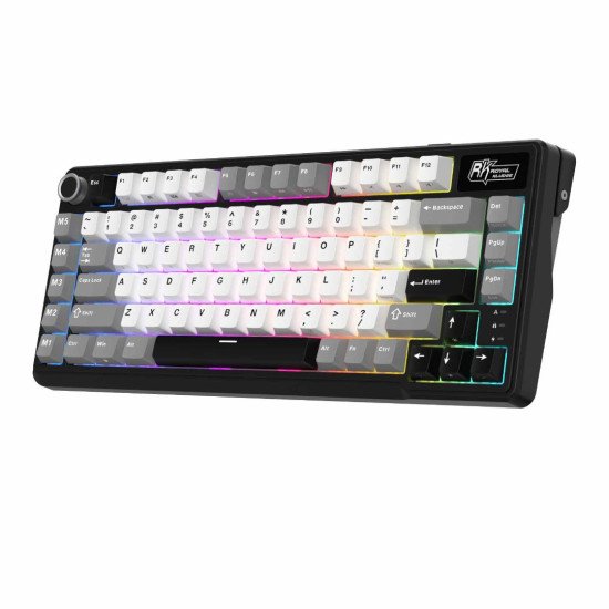 ROYAL KLUDGE RK L75 Hot Swappable Tri Mode Mechanical Gaming Keyboard