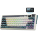 ROYAL KLUDGE RK M70 Hot Swappable Tri Mode Mechanical Gaming Keyboard