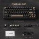ROYAL KLUDGE RK M75 Tri Mode Wireless Mechanical Keyboard
