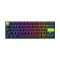 Royal Kludge RK C61 Wired RGB Hot Swap (Magnetic Mint Switch) Black Green Mechanical Gaming Keyboard