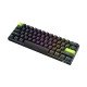 Royal Kludge RK C61 Wired RGB Hot Swap (Magnetic Mint Switch) Black Green Mechanical Gaming Keyboard