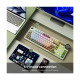 Royal Kludge RK N99 Tri Mode RGB Hot Swap (Beige Switch) Palm Green Mechanical Gaming Keyboard