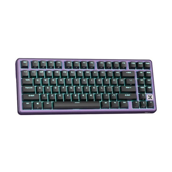 Royal Kludge RK X87 Wired (Creamy Switch) Blackberry Mousse Mechanical Gaming Keyboard