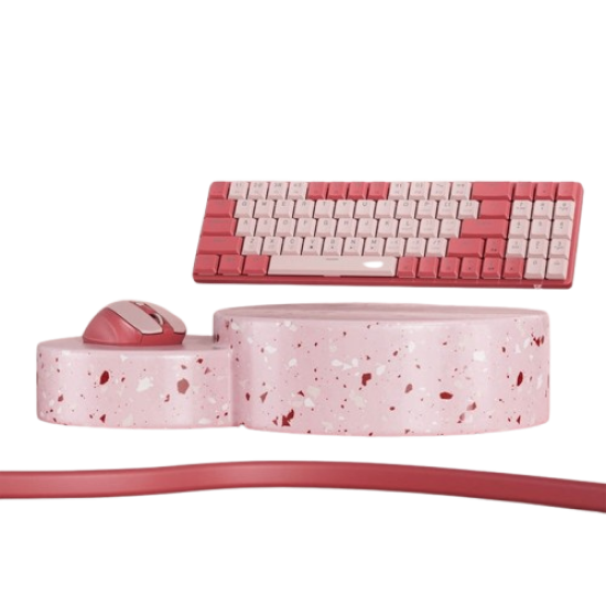 Redragon BS8772 Wireless Herb Green Mechanical Gaming Keyboard & Mouse Combo