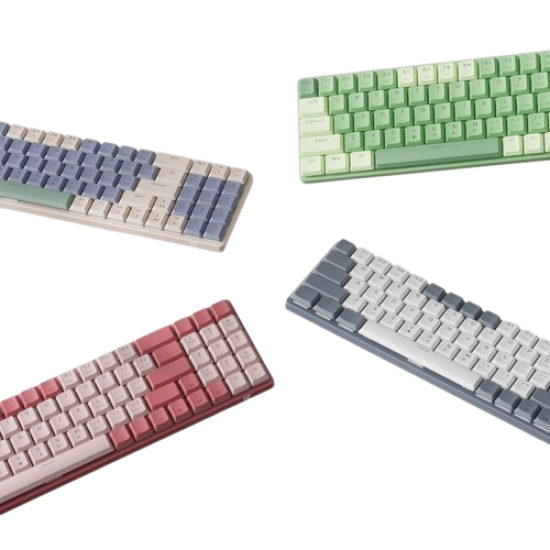 Redragon BS8772 Wireless Herb Green Mechanical Gaming Keyboard & Mouse Combo