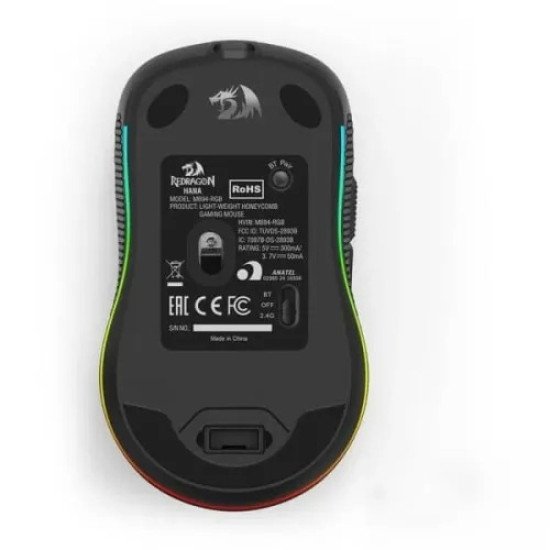 Redragon M694 Hana RGB Honeycomb Gaming Mouse Redragon M694 Hana RGB Honeycomb Gaming Mouse