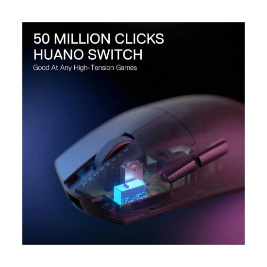 Redragon K1NG M916 LIT (Multi Mode) Black Gaming Mouse