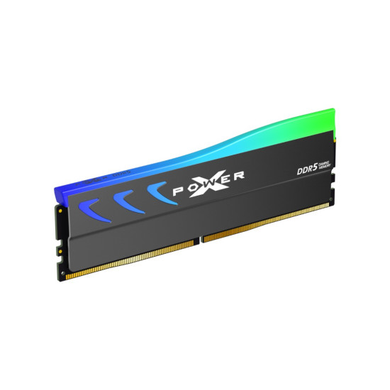 Silicon Power XPOWER Storm DDR5 RGB Gaming UDIMM 16GBx1 6000MT/s 36-46-46-86 Gray
