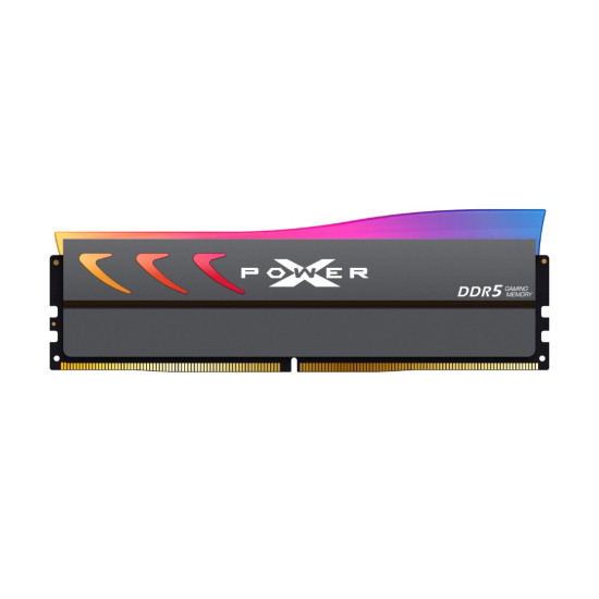 Silicon Power XPOWER Storm DDR5 RGB Gaming UDIMM 16GBx1 6000MT/s 36-46-46-86 Gray
