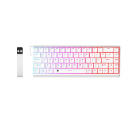 T-Wolf K68 Tri-Mode RGB Shine-through Mechanical Keyboard T-Wolf K68 Tri-Mode RGB Shine-through Mechanical Keyboard