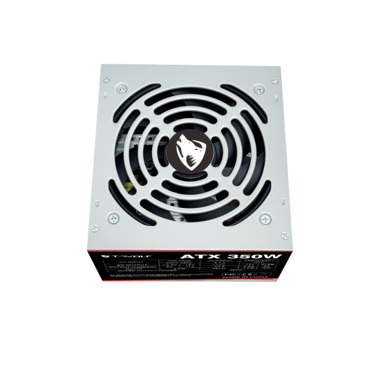 T-wolf ATX 350W Power Supply with power cable