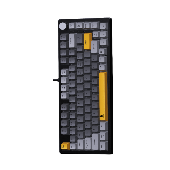 T-Wolf ZK82 RGB Wired 75% Mechanical Keyboard