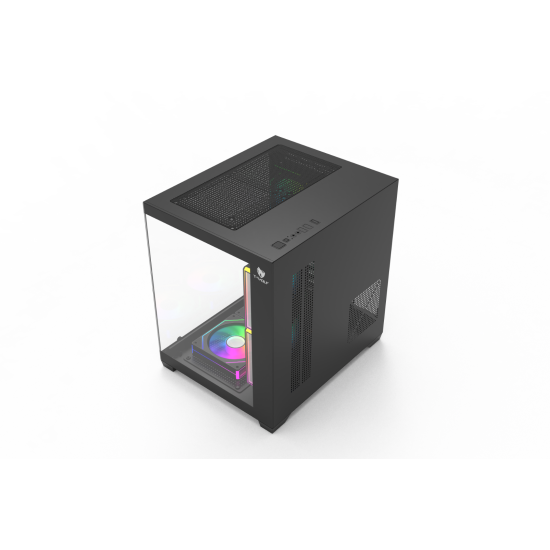 T-Wolf Mystery Box NV X5 Infinity ARGB M-ATX Gaming Casing T-Wolf Mystery Box NV X5 Infinity ARGB M-ATX Gaming Casing