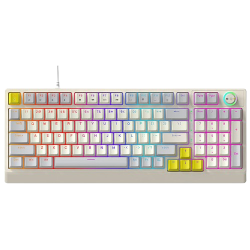 T-Wolf T50 Hotswappble Wired RGB Mechanical Gaming Keyboard 