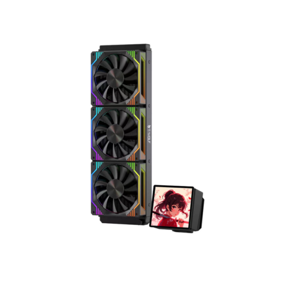 T-Wolf DP-360 Liquid Screen CPU Cooler with Display T-Wolf DP-360 Liquid Screen CPU Cooler with Display