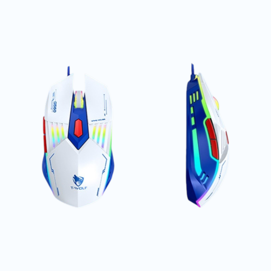 T-WOLF G560 6-Button Light Wired Gaming Mouse T-WOLF G560 6-Button Light Wired Gaming Mouse