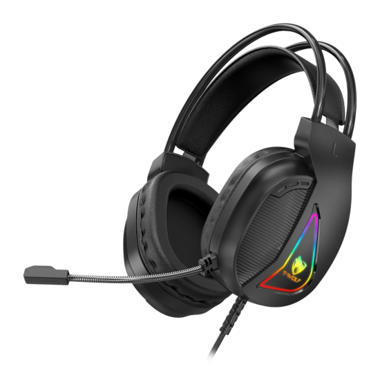 T-WOLF H160 Gaming Headphones With ANC Supported T-WOLF H160 Gaming Headphones With ANC Supported